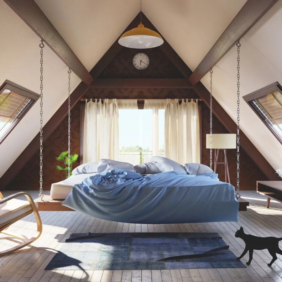 901 Attic conversion Bedroom 1 1